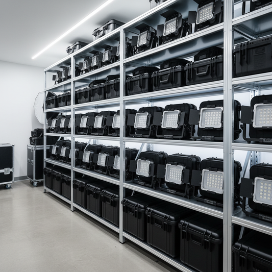 Choosing Fire-Resistant Storage for High-Density Lighting Kits