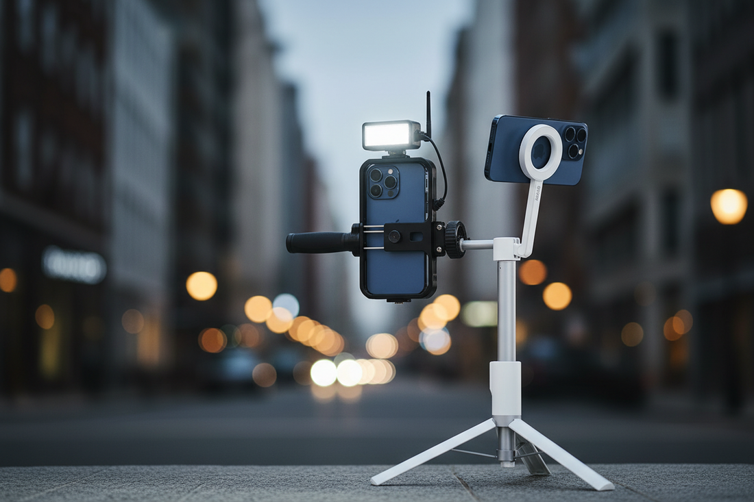 Vertical Storytelling: Optimizing Phone Rigs for Social News