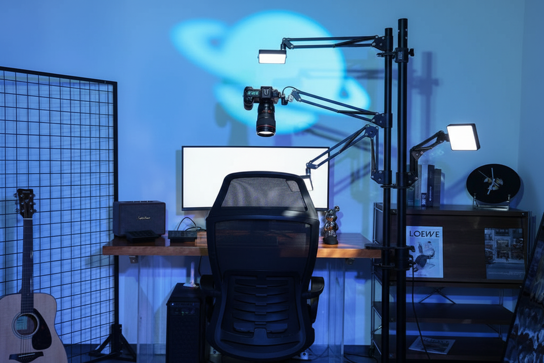 Eliminating Desktop Shadows: Pro Placement for Top-Down Lighting