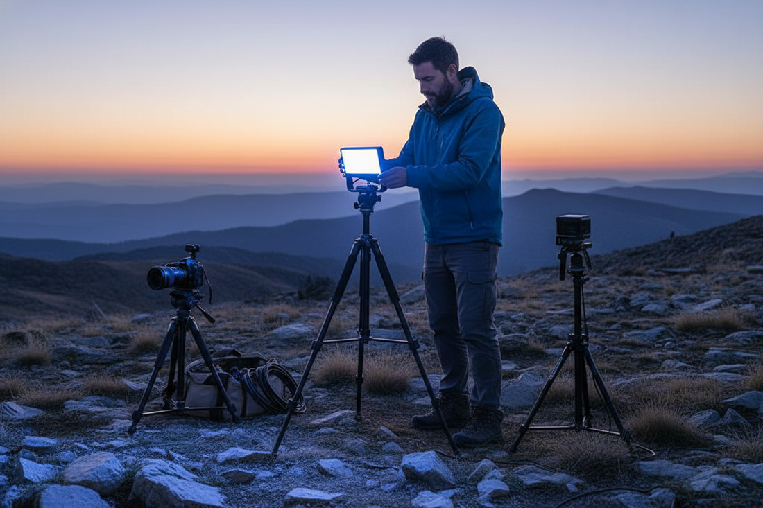 Background Efficiency: Powering Remote Scenery for HoursBase