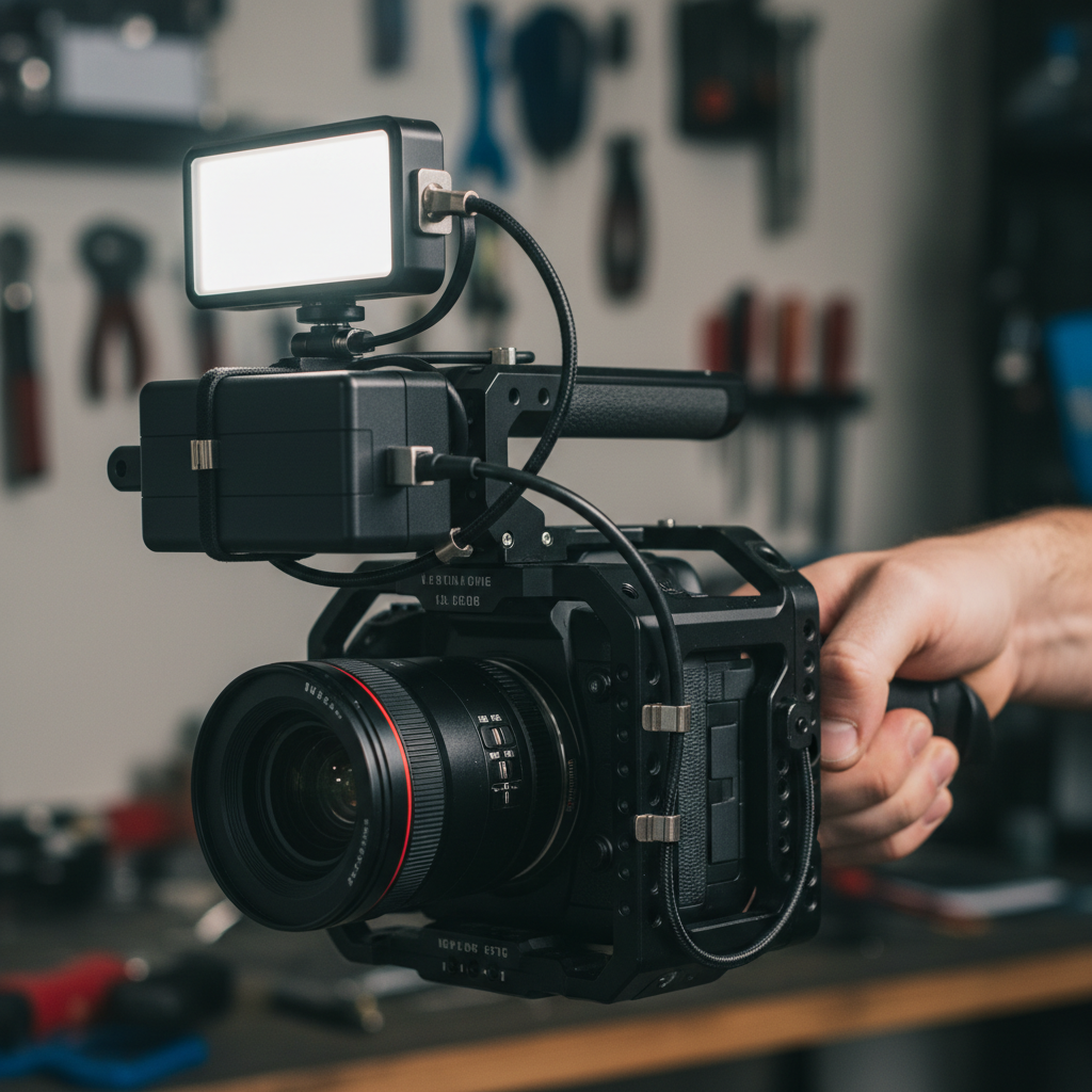 Cable Management Secrets for Handheld Lighting Rigs - Ulanzi