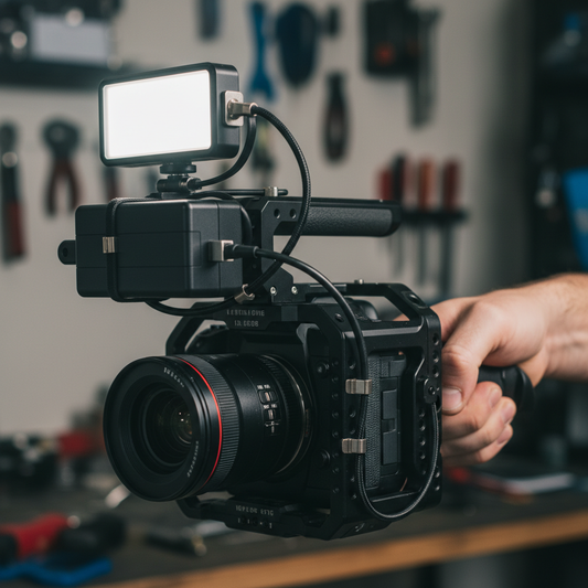 Cable Management Secrets for Compact Handheld Lighting Rigs