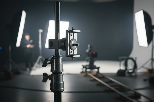 Converting Vintage Studio C-Stands for Modular QR Use