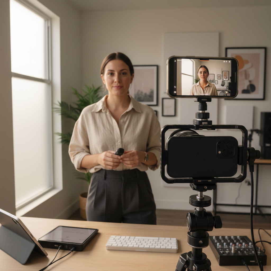 Monitoring Magic: Using a Second Phone as a Wireless Viewfinder
