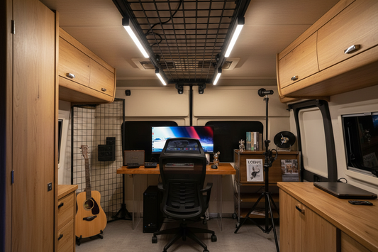 Designing a Permanent Modular Lighting Grid for Creator Vans