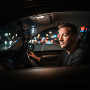 Eliminating Windshield Glare in Night-Time Vehicle Vlogging Rigs
