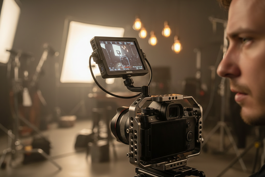 Positioning Solo Monitors for External Crew and Client Viewing