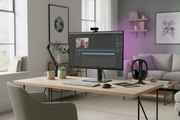 Lighting a Small Creator Desk Without Glare or Heat
