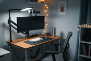 Streamlined Desk Setup for Solo Streamers