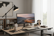 Positioning Desk Lights to Cut Screen Glare
