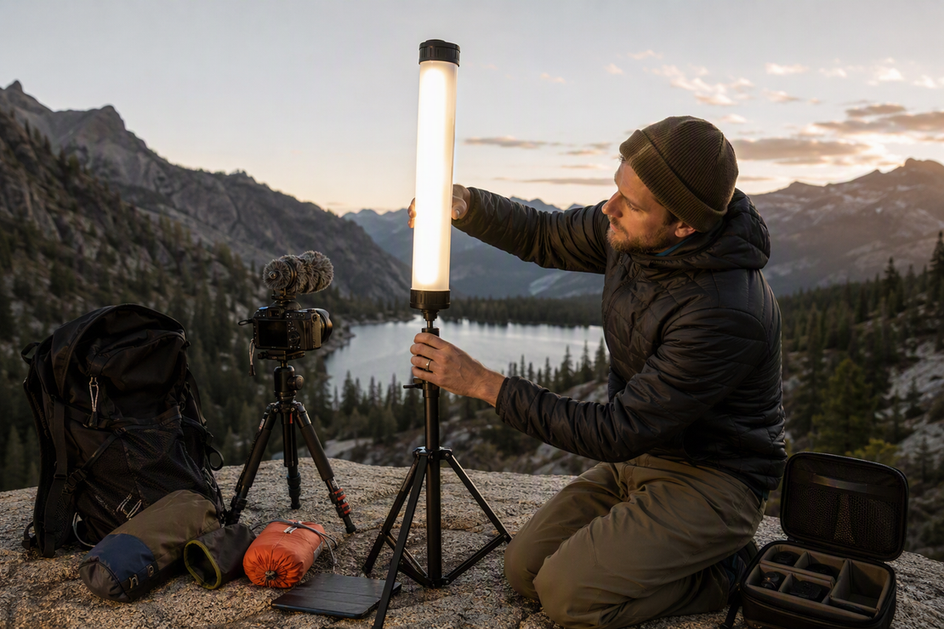 Optimizing Inflatable Tube Lights for Fast Backpacking Video Production cover