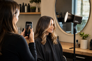 Portable 60W Video Lights for Mobile Hair Stylist and Makeup Artist Video Portfolios