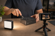 Setting Up Magnetic Fill Lights for Fast POV Action Camera Unboxing Videos
