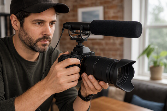 Preventing Cold Shoe Slippage with Heavy Directional Shotgun Microphones