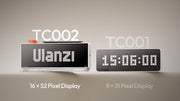 Ulanzi TC001 vs TC002: What’s New in the Pixbar Smart Pixel Clock II?