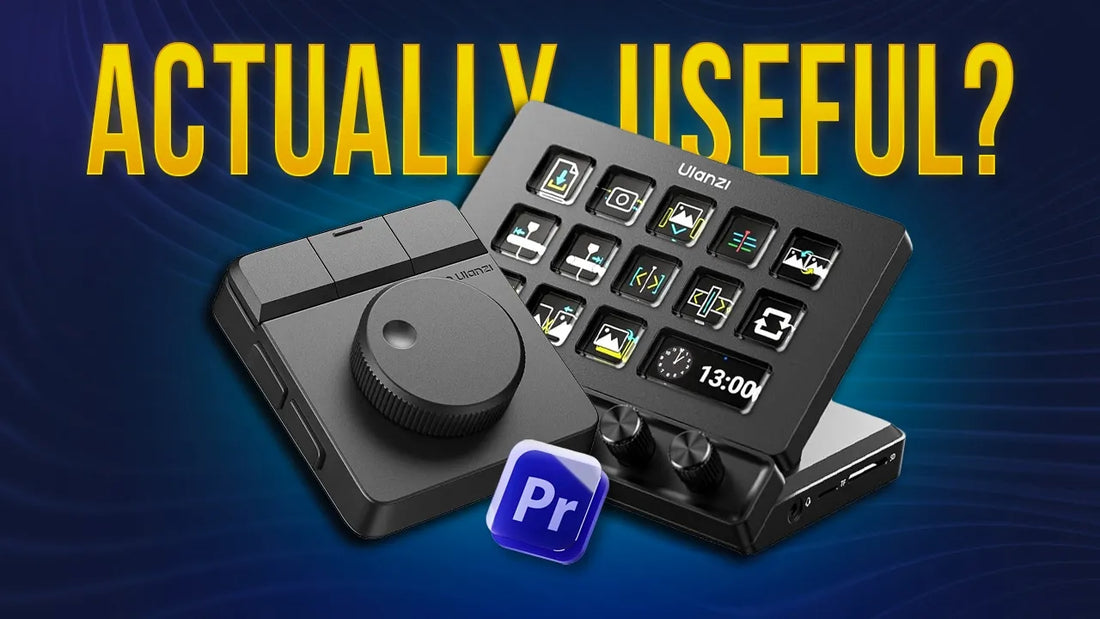 Ulanzi D200X and D100H editing setup visual