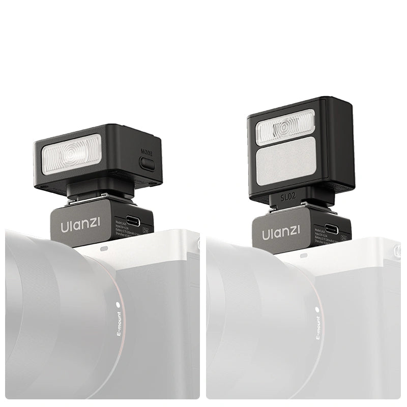 Simple Camera Flash Compact Camera Flash | 4 Power Modes & USB-C