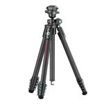Ulanzi carbon fiber tripod with ball head on a white background