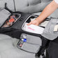 Ulanzi BT01 backpack being opened with organized compartments for travel gear