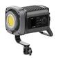 Ulanzi VL-200Bi 200W V-Mount video light with LCD display and adjustable mount.