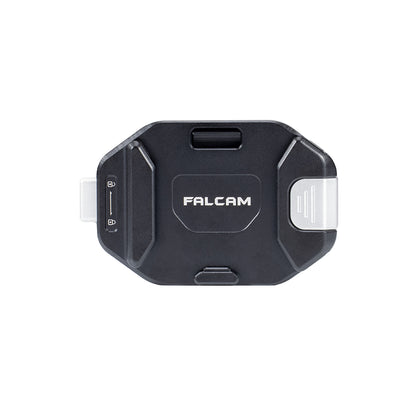 Ulanzi Falcam F38 Quick Release Clip in black, for backpack straps.