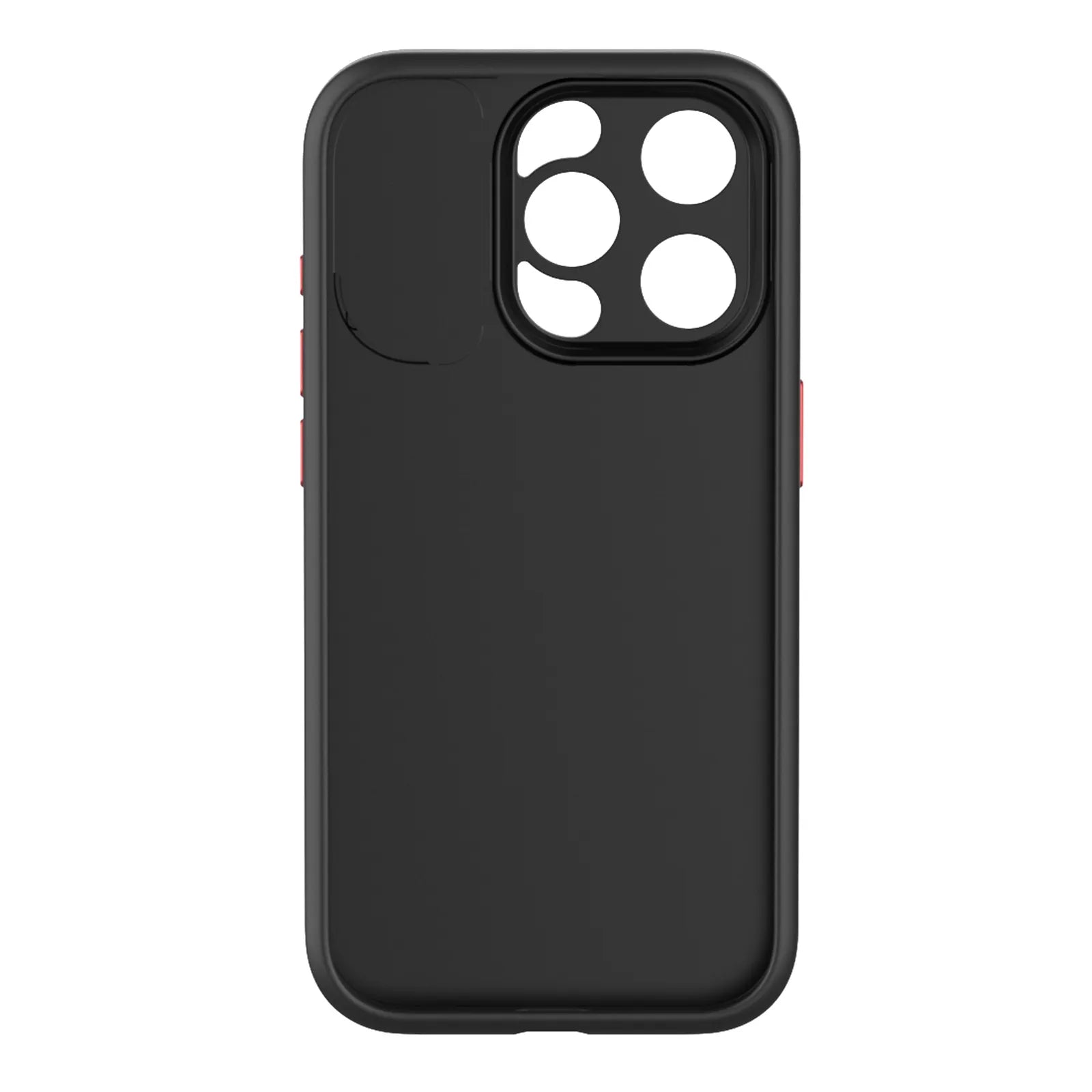 Ulanzi O-LOCK Phone Video Kit protective case showing lens openings for iPhone 15 Pro.