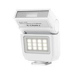 Ulanzi SL03 Spark Lite Camera Flash in white with model details, perfect for content creators.