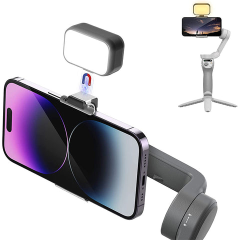 Ulanzi VL40 OM Fill Light for Zhiyun Smooth-5 / DJI OSMO Mobile 6 / OM 5 /OM SE / OM4 SE / Insta360 Flow 3279