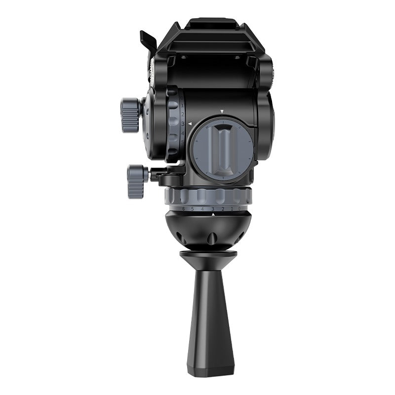 Ulanzi VideoFast Heavy Duty Tripod fluid head with adjustable controls and quick-release plate.