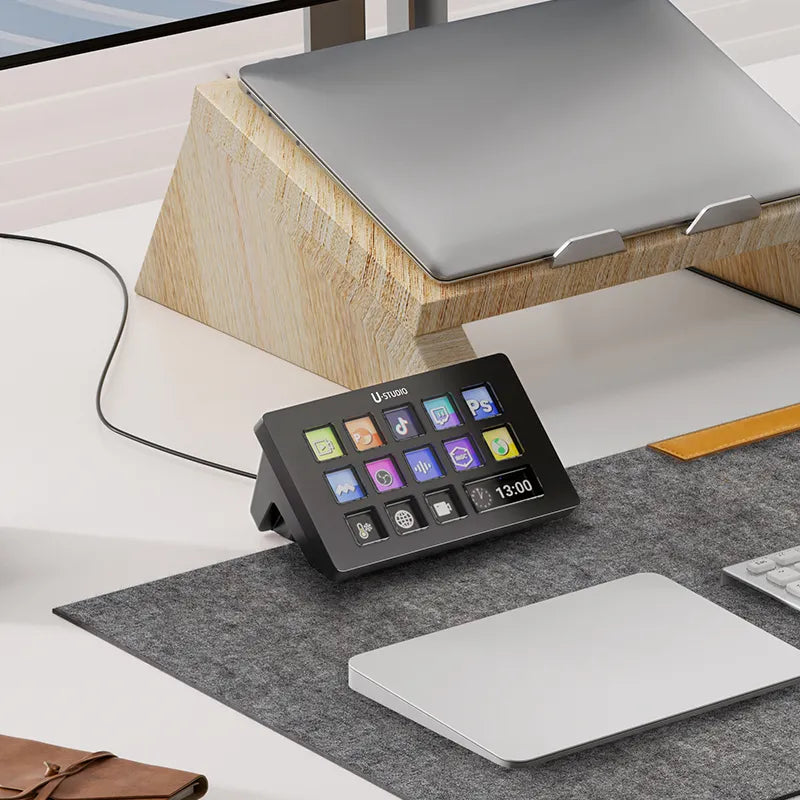 【新品未開封】Ulanzi D200 ULANZI D200 Stream Deck, 14 LCD Keys Stream Deck, 13 Macro Keys