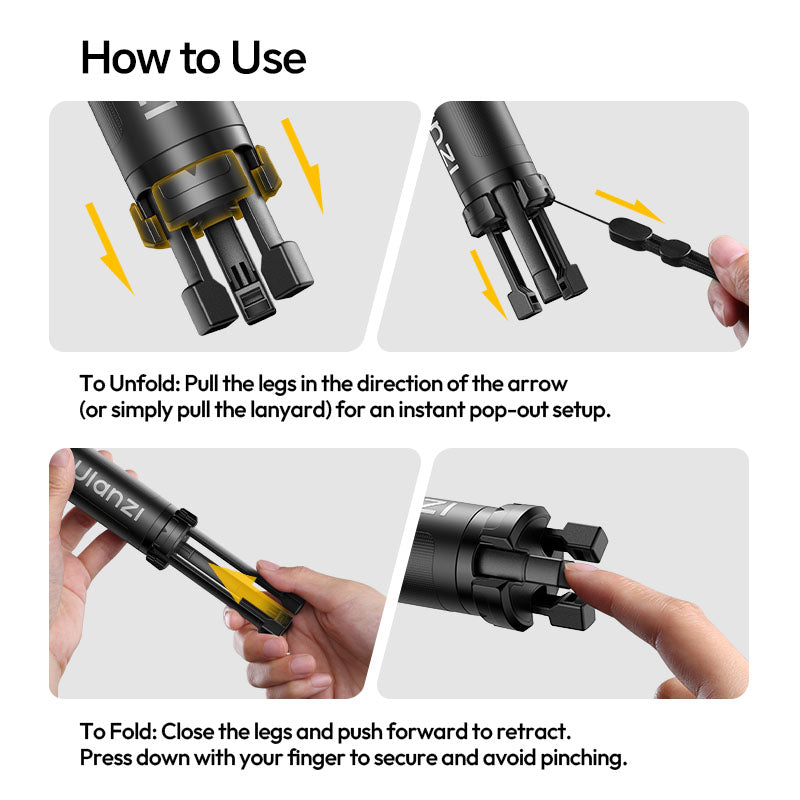 Ulanzi MT98 tương thích hoàn hảo với dòng camera DJI Action