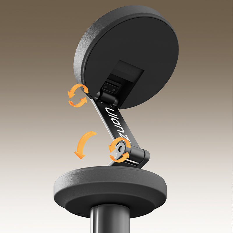 Graphic showing adjustable angel of Ulanzi MT85
