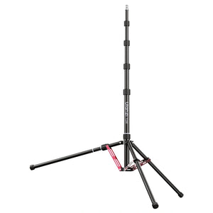 Ulanzi T230 light stand with one leg extended, showcasing stability.
