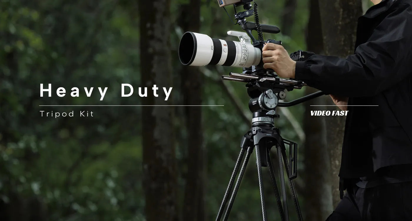 Ulanzi VideoFast Heavy Duty Tripod Kit