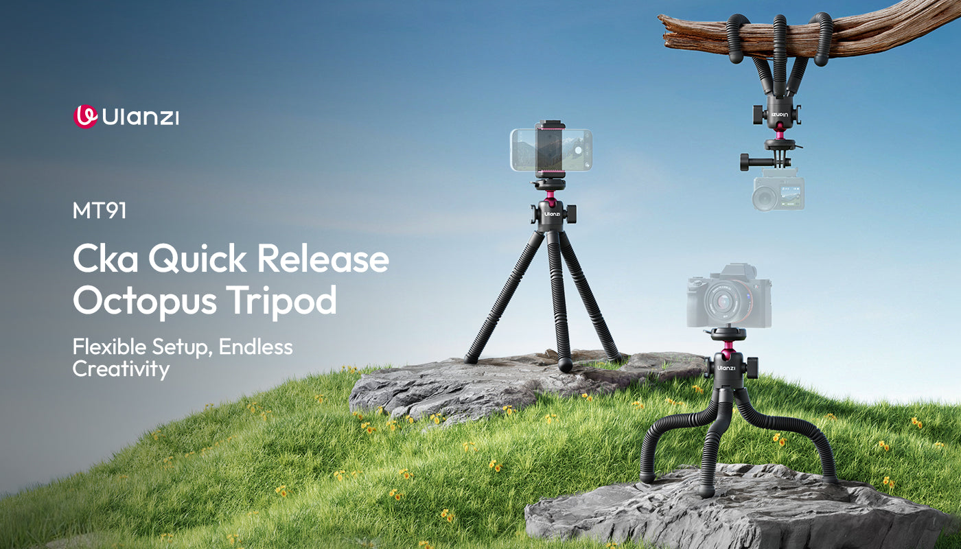 Chân máy tripod bạch tuộc Ulanzi MT91 chính hãng gắn điện thoại và máy ảnh