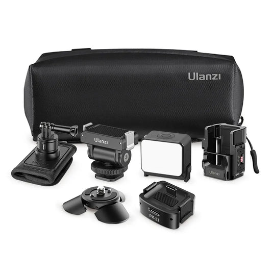 Ulanzi DJI Osmo Pocket 3 Bundle - Complete set of accessories, including carrying case and mounts.