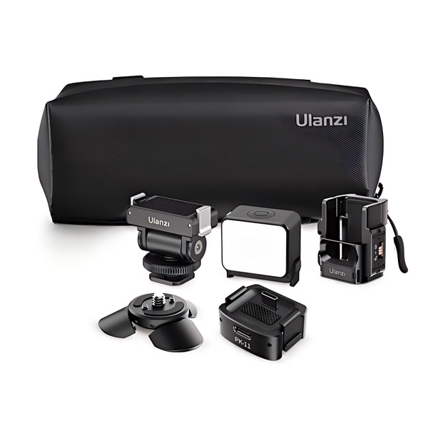 DJI Pocket 3 クリエイターコンボ + Ulanzi豪華アクセサリー付 Gimbal Pocket Camera Bundle | Grip, LED & Case
