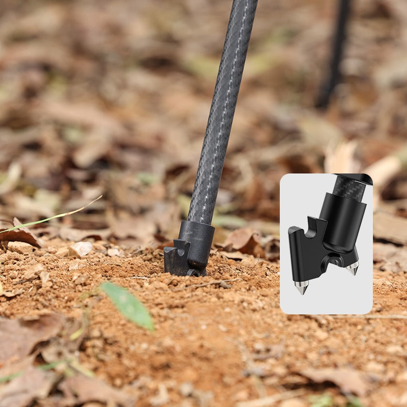 Ulanzi VideoFast Heavy Duty Tripod leg spike for secure outdoor stability.