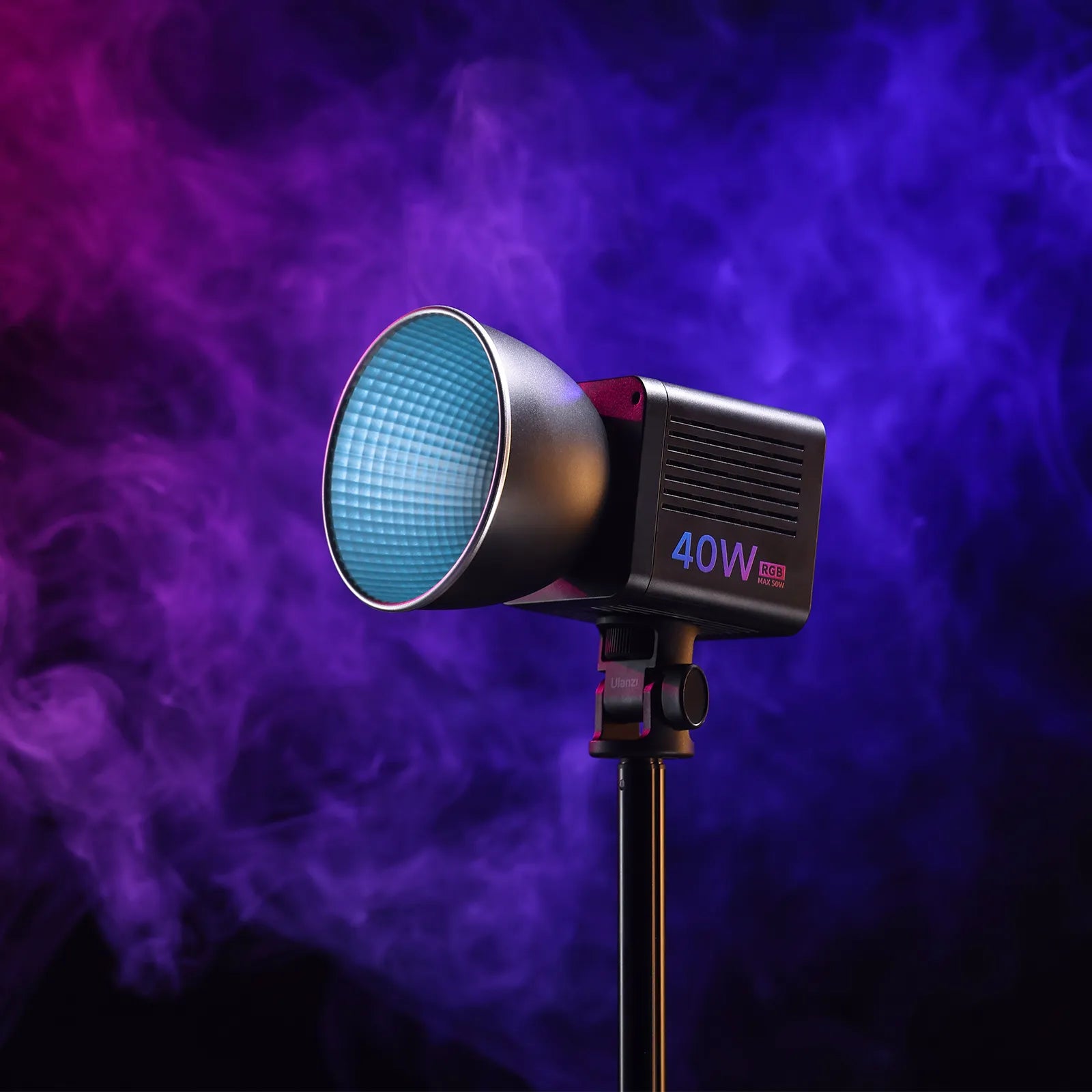 40W RGB Portable LED Video Light | Compact Studio