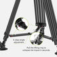 Ulanzi VideoFast Heavy Duty Tripod Kit with 5-step angle adjustment feature.