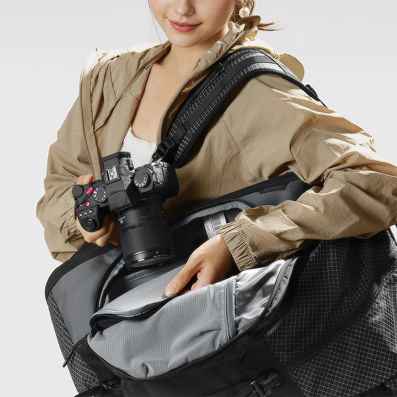 25l backpack laptop lens sleeve VSGO Professional Camera Backpack, Extra Large Capacity, Travel & Commuting Backpack,Compatible with Canon, Fujifilm, Nikon, 17.3-Inch Laptops changing environments 25l backpack laptop lens sleeve