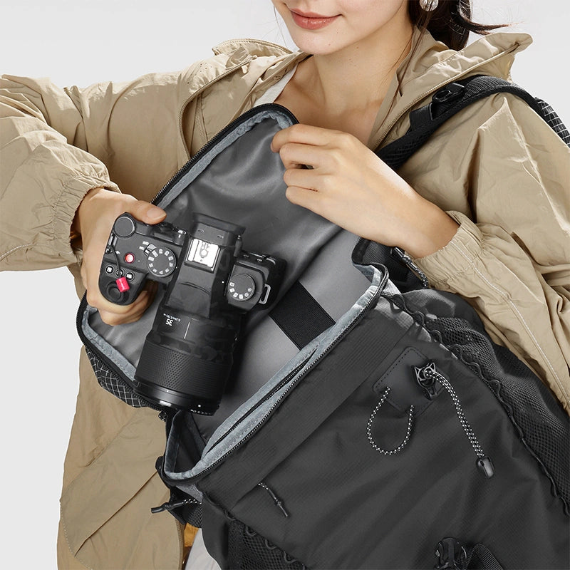 backpack travel camera SDYSM Bag Professional for DSLR SLR Mirrorless Camera Waterproof Laptop Back Pack 14 Inch with Rain Cover Anti Theft Case Large Capacity Photography Backpack Black The Think Tank DarkLight 14L Tactical Style Camera Backpack in black is designed for photographers who need durable and adaptable equipment storage in challenging environments 12 Best Camera Backpacks for