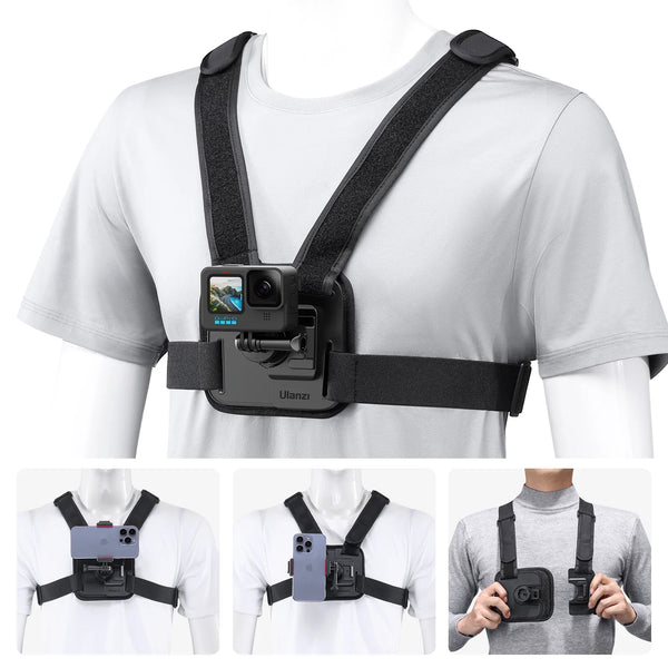 Ulanzi CM028 Go-Quick II Magnetic Action Camera Body Mount Harness C021GBB1
