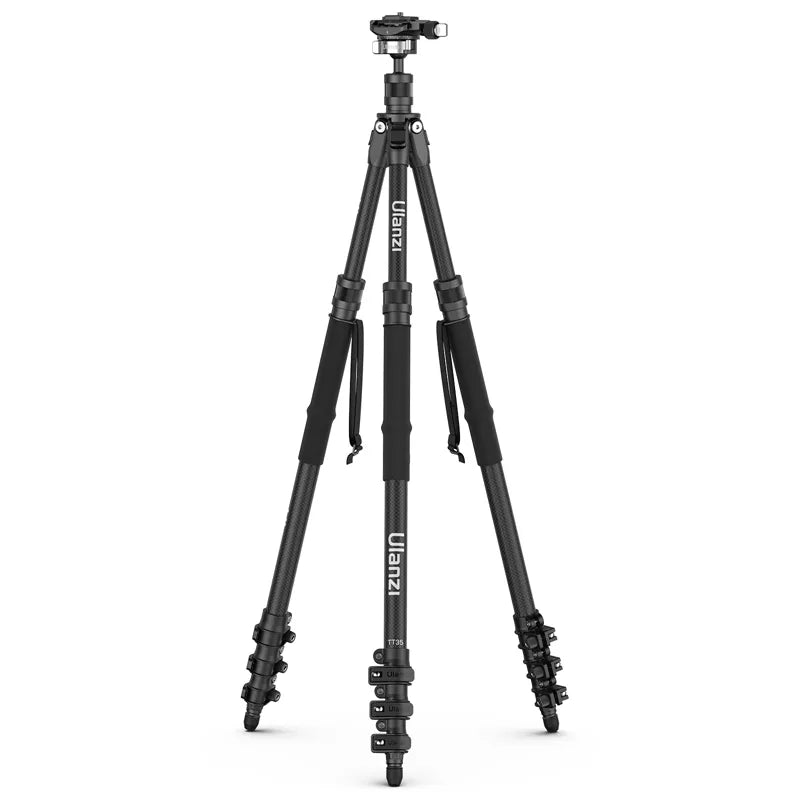 Ulanzi TT35 Hiking Stick Tripod Kit features adjustable legs and head.