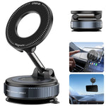 Ulanzi SK-25 MagMount showing magnetic ring, adjustable arm, and suction base.