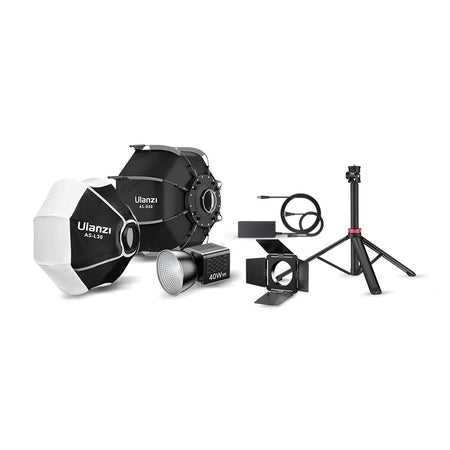 Ulanzi 40W Portable LED Video Light Bundle