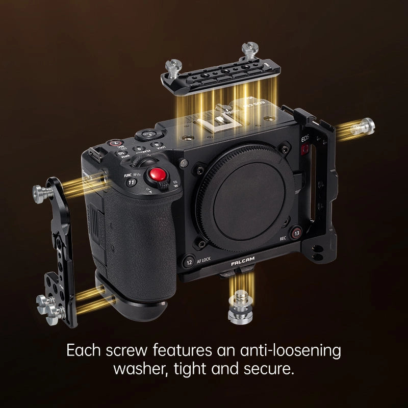 Quick View Camera F22 & F38 Quick Release Camera Cage | Canon C50
