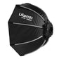 Ulanzi 40cm octagonal softbox with Mini Bowens mount open for photography lighting