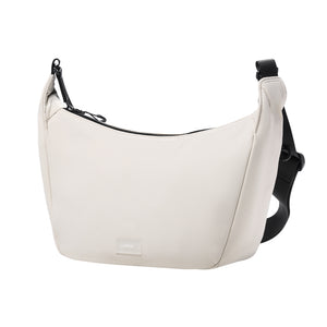 Ulanzi HMN1 Lunar Sling Bag - Off-white sling bag with adjustable strap and zipper.