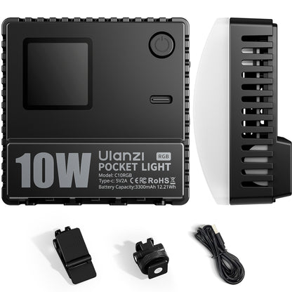 Ulanzi C10 RGB Pocket Power 10W RGB Video Light